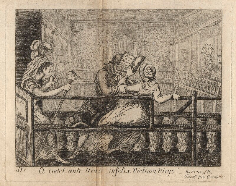 'et cadet ante aras infelix victima virgo' npg d9555