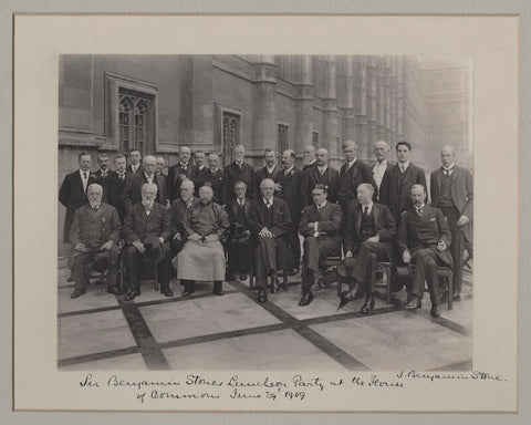 'Sir Benjamin Stone's Luncheon Party at the House of Commons' NPG x135575