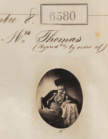 'Reproduction by order of Mrs Thomas' NPG Ax56513