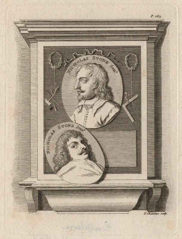 Nicholas stone sr; nicholas stone jr npg d8022