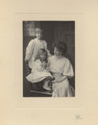 Richard Philip Farquhar Strachey; John Strachey; Margaret Winifred Strachey (née Severs) NPG x13117