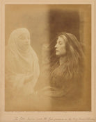 'The little Novice with the Queen Guinevere in the Holy House at Almesbury' NPG x18032