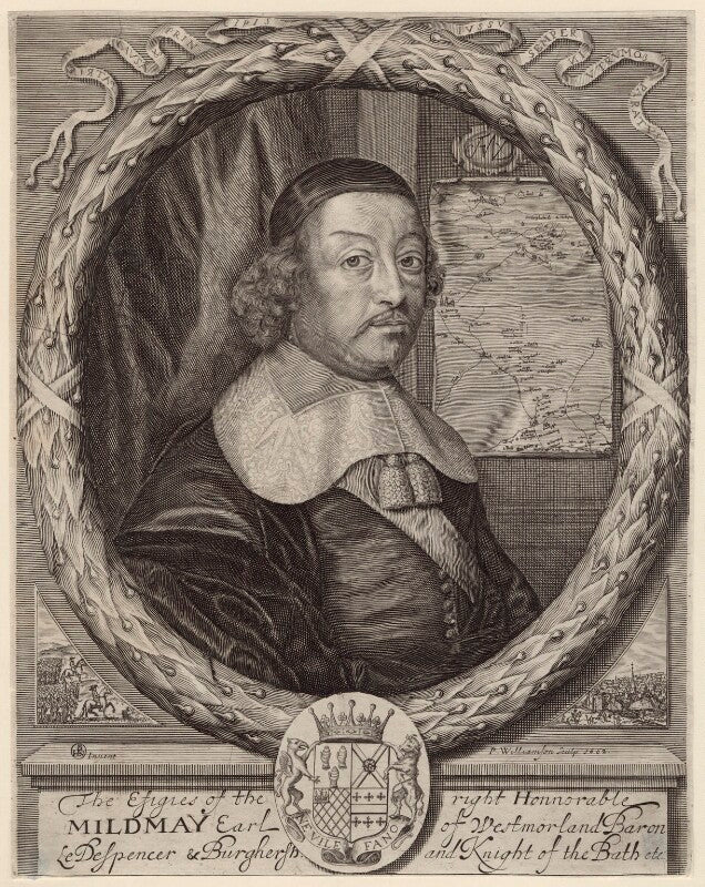 Mildmay fane, 2nd earl of westmorland npg d8277