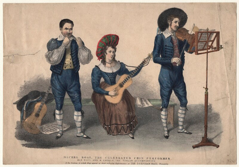 Michel boai; mrs boai; m. engels npg d16215