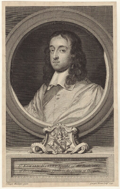 Sir edward harley npg d29963