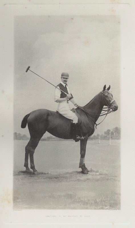 Sir (henry de) beauvoir de lisle npg ax39961