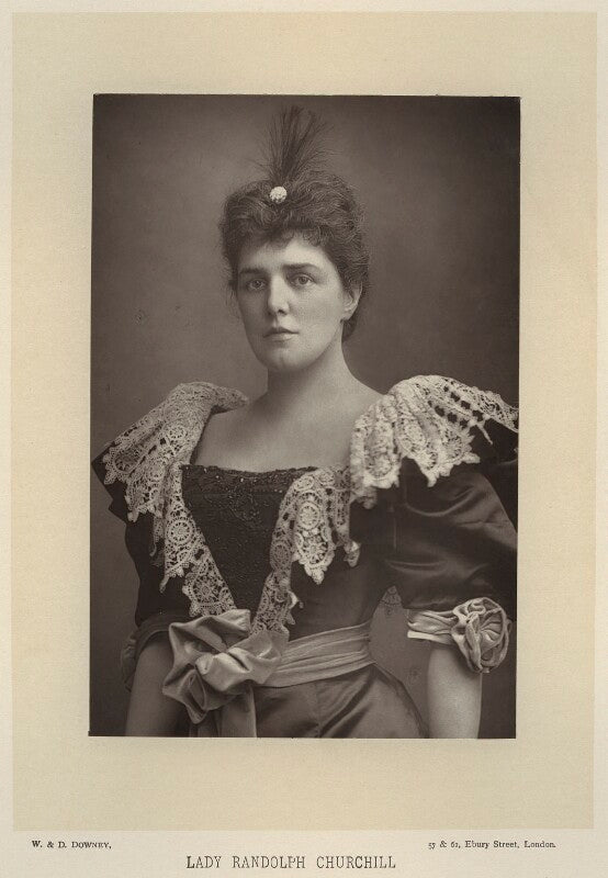 Jeanette ('jennie') churchill (née jerome), lady randolph churchill npg x134582