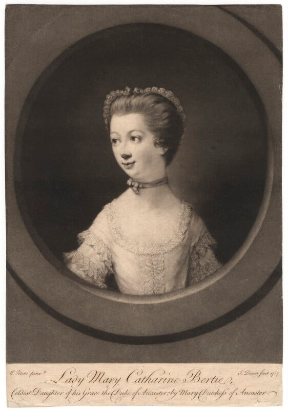 Lady mary catherine bertie npg d17978