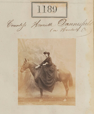 Possibly Countess Henrietta Louisa Elizabeth Danneskjold-Samsöe NPG Ax50641