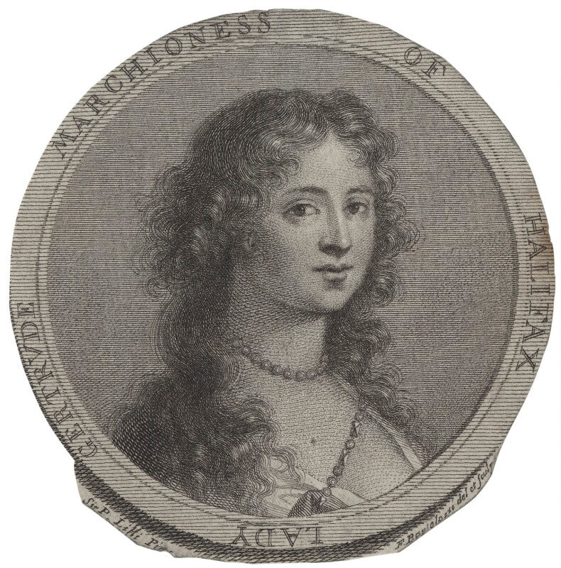 Gertrude savile (née pierrepont), marchioness of halifax npg d31329