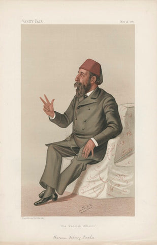 Hassan Fehmy Pasha ('Statemen. No. 464.') NPG D44226