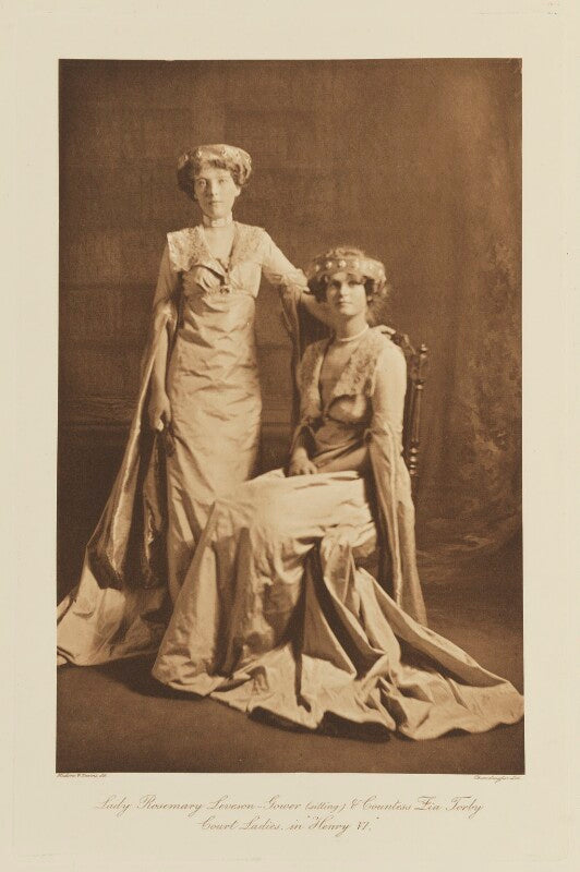 Group in fancy dress for the shakespeare memorial national theatre ball npg ax135775