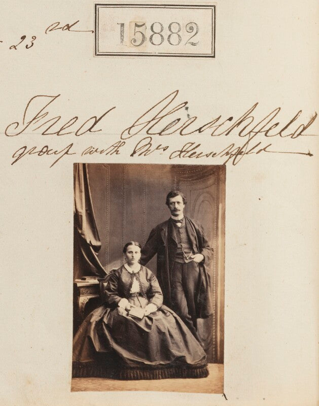 Fred hirschfeld; mrs hirschfeld npg ax63812