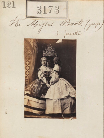 'The Misses Booth' (Janet Booth; Mary Augusta Booth) NPG Ax52573