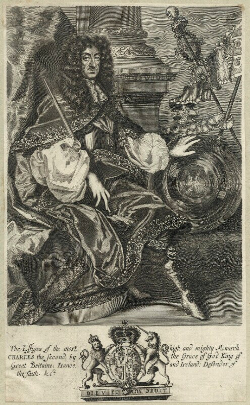 King charles ii npg d29280