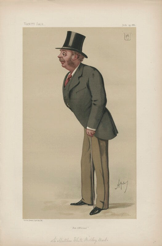 Matthew white ridley, 1st viscount ridley ('statesmen. no. 365.') npg d44023