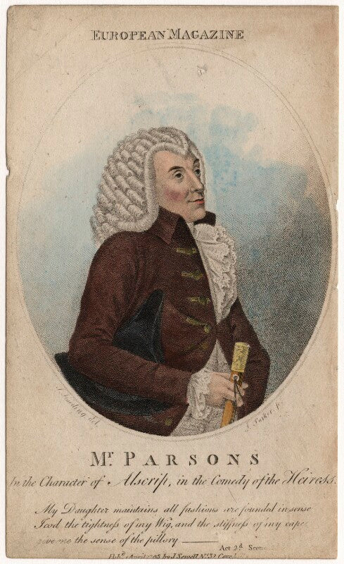 William parsons as alscrip npg d8433