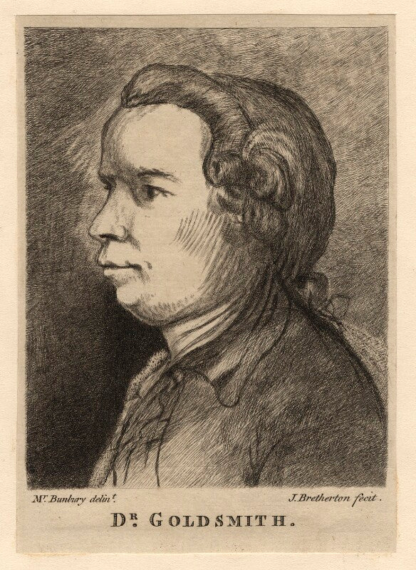 Oliver goldsmith npg d13797