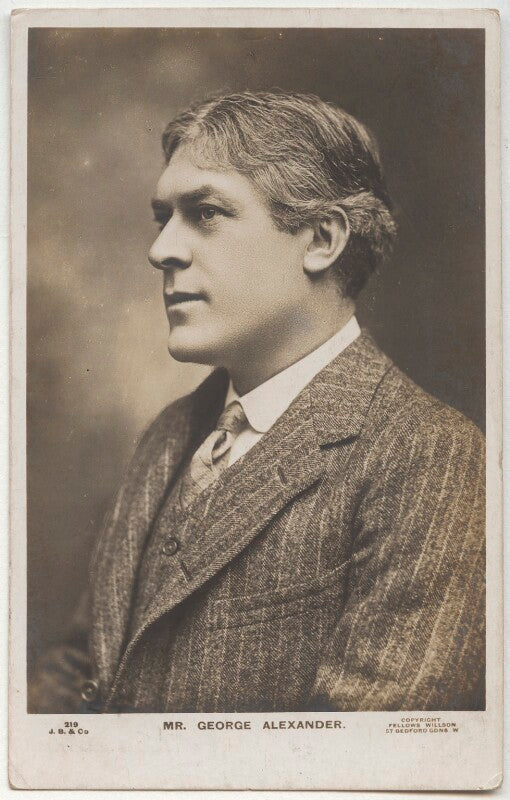 Sir george alexander (george samson) npg x292