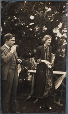 Sir Maurice Bowra; Virginia Woolf NPG Ax142595