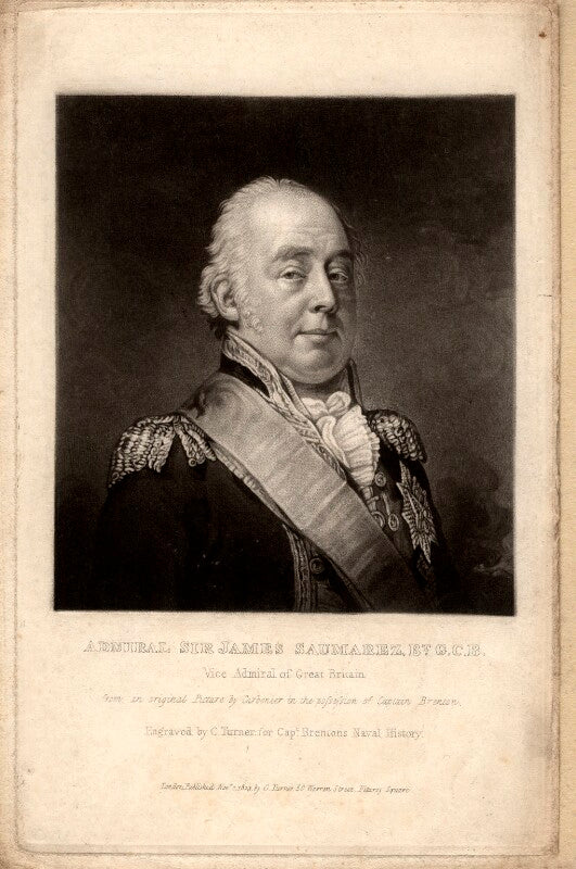James saumarez, 1st baron de saumarez npg d1746