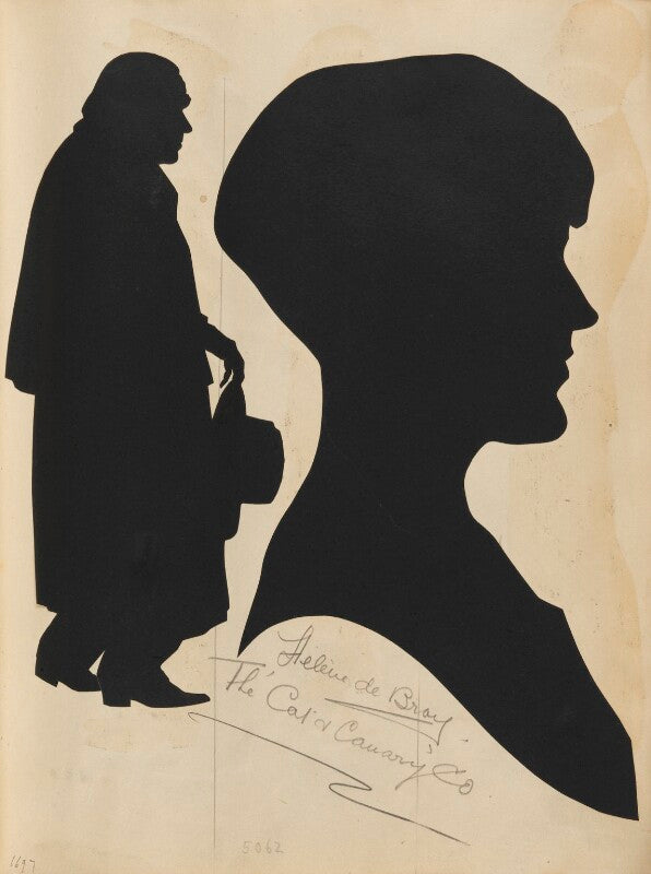 'helène de bray the cat & canary co' (helène de bray and an unknown sitter) npg d46701