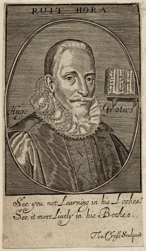 Huigh de groot (hugo grotius) npg d26257