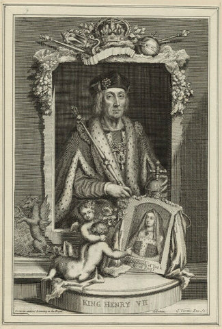 King Henry VII and Elizabeth of York NPG D23831