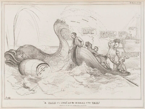 '"A Tale of a Tub" and the Moral of the Tail!' NPG D41069