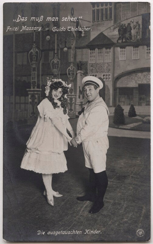 Fritzi massary; guido thielscher npg x138947