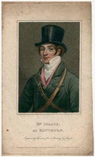 John Isaacs as Hawthorn in Bickerstaff's 'Love in a Village' NPG D8690
