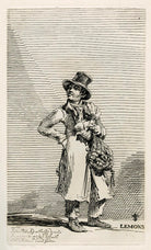 Unknown man selling fruit ('Lemons') NPG D40081