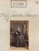 Miss Isabella Searight NPG Ax62129