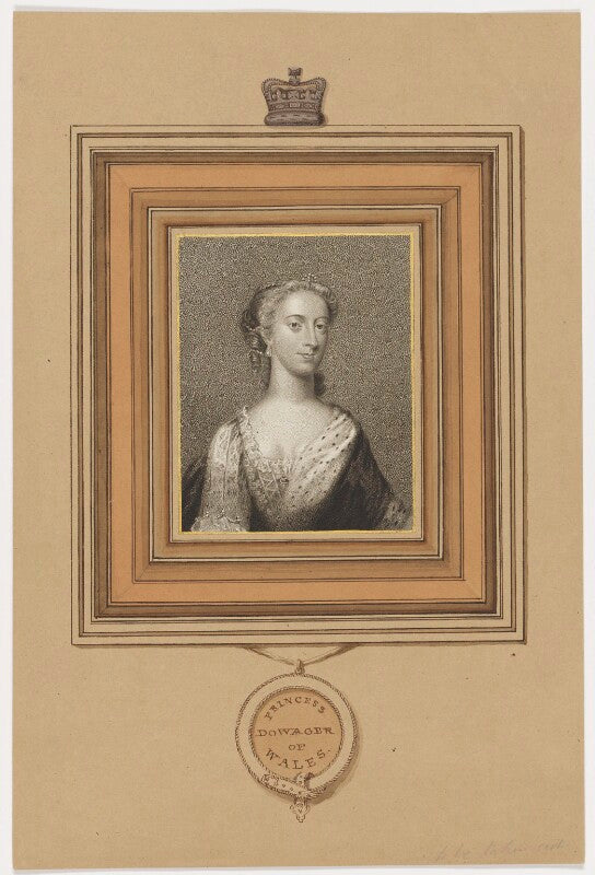Augusta of saxe gotha, princess of wales npg d42593