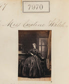 Miss Caroline Walsh NPG Ax57808