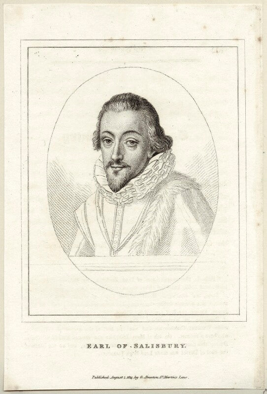 Robert cecil, 1st earl of salisbury npg d25763