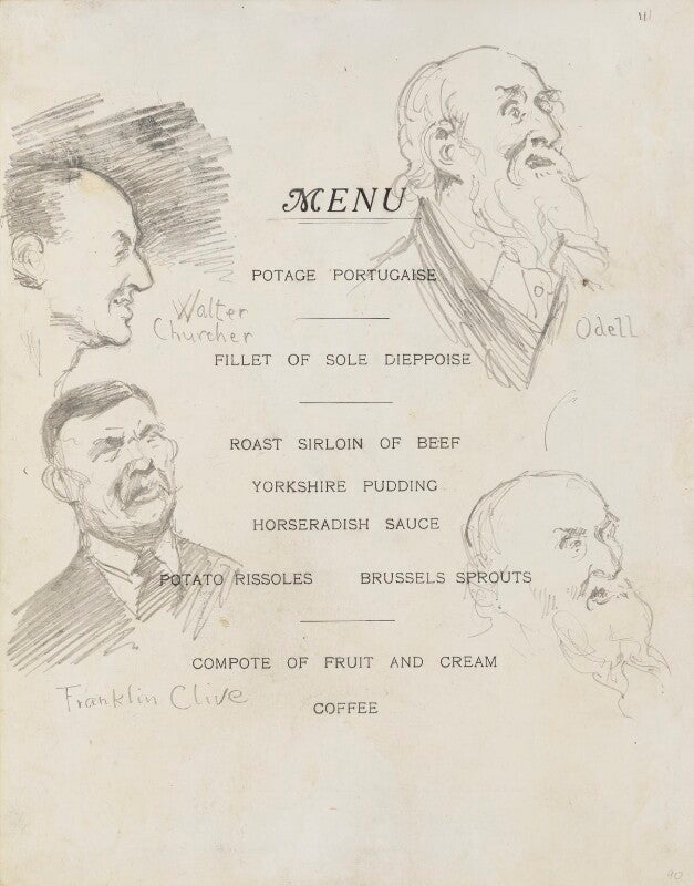 Walter g. churcher, e.j. odell and (frederick) franklin clive npg d43148