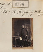 Thomas B. Tanqueray Willaum NPG Ax56719
