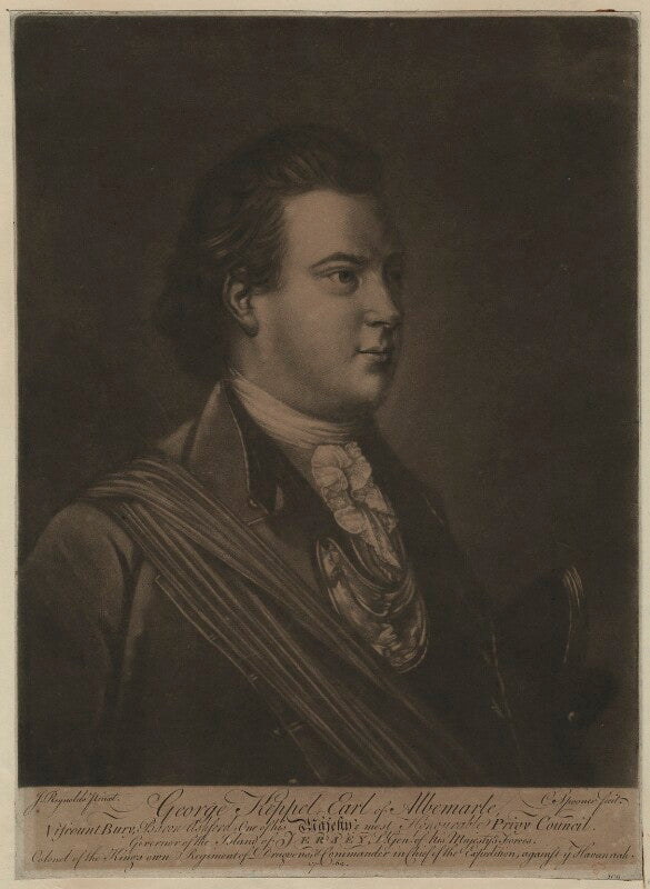 George keppel, 3rd earl of albemarle npg d7196