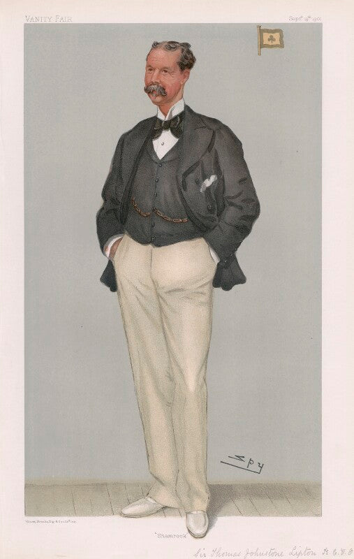 Sir thomas johnstone lipton, 1st bt ('men of the day. no. 824.') npg d45084