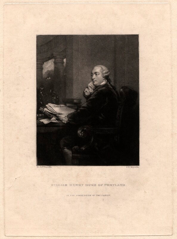 William henry cavendish bentinck, 3rd duke of portland npg d3936