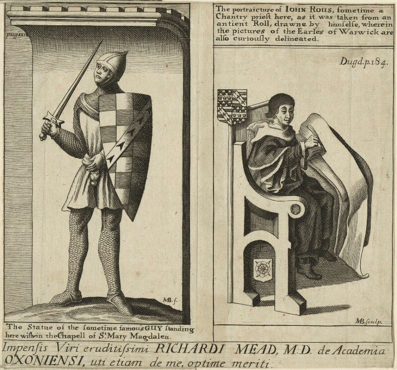 John rous and an unknown man npg d24038