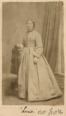 'Lucie, our Nurse' NPG Ax68326