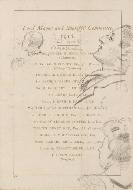 Three unknown sitters npg d43121a