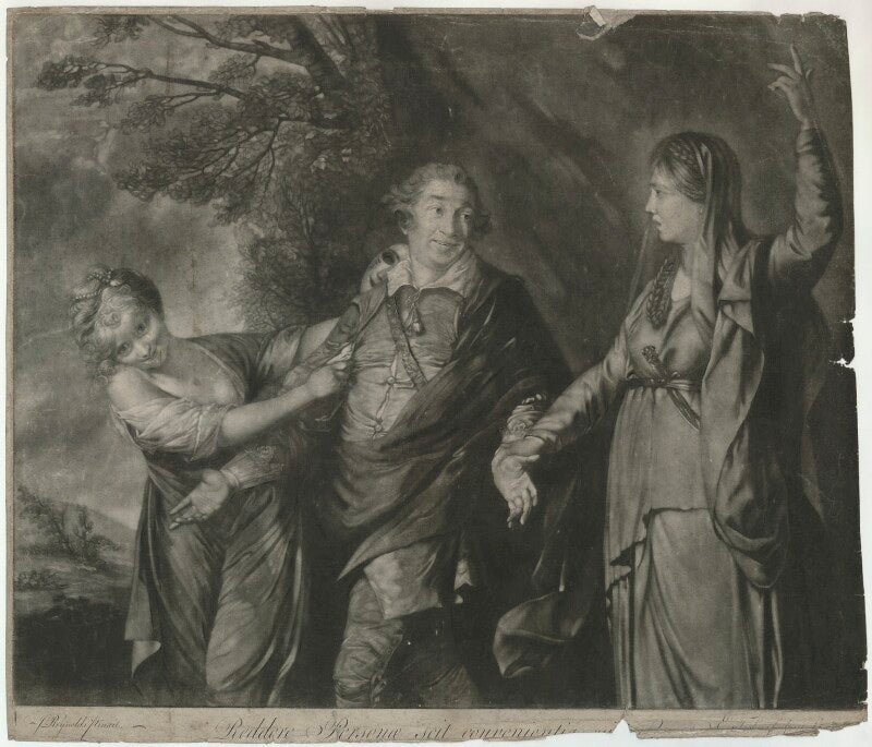 David garrick ('reddere personae scit convenientia cuique') npg d34383