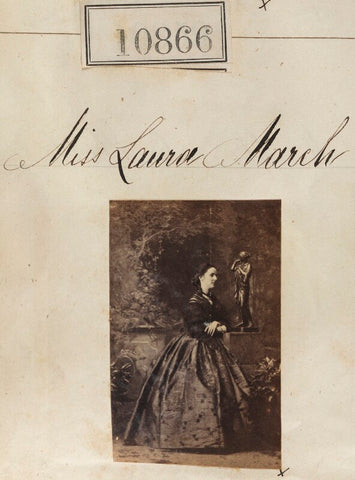 Miss Laura March NPG Ax60572