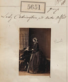 Sir Alfred Edward Codrington; Mary (née Ames), Lady Codrington NPG Ax55606