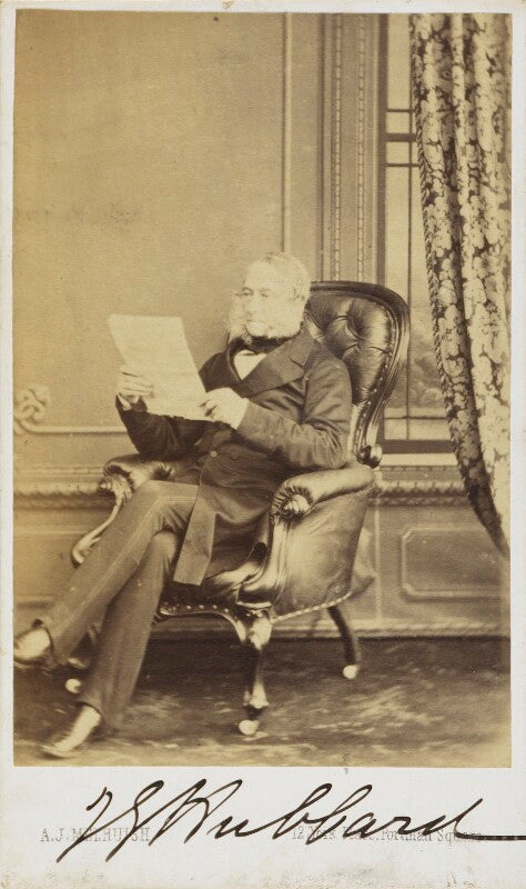 John gellibrand hubbard, 3rd baron addington npg ax68070