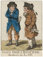 'John Doe & Richd Roe. Brothers in law' NPG D13404
