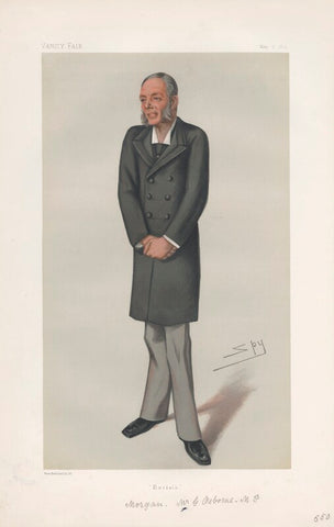 Sir George Osborne Morgan, 1st Bt ('Statesmen. No. 302.') NPG D43903
